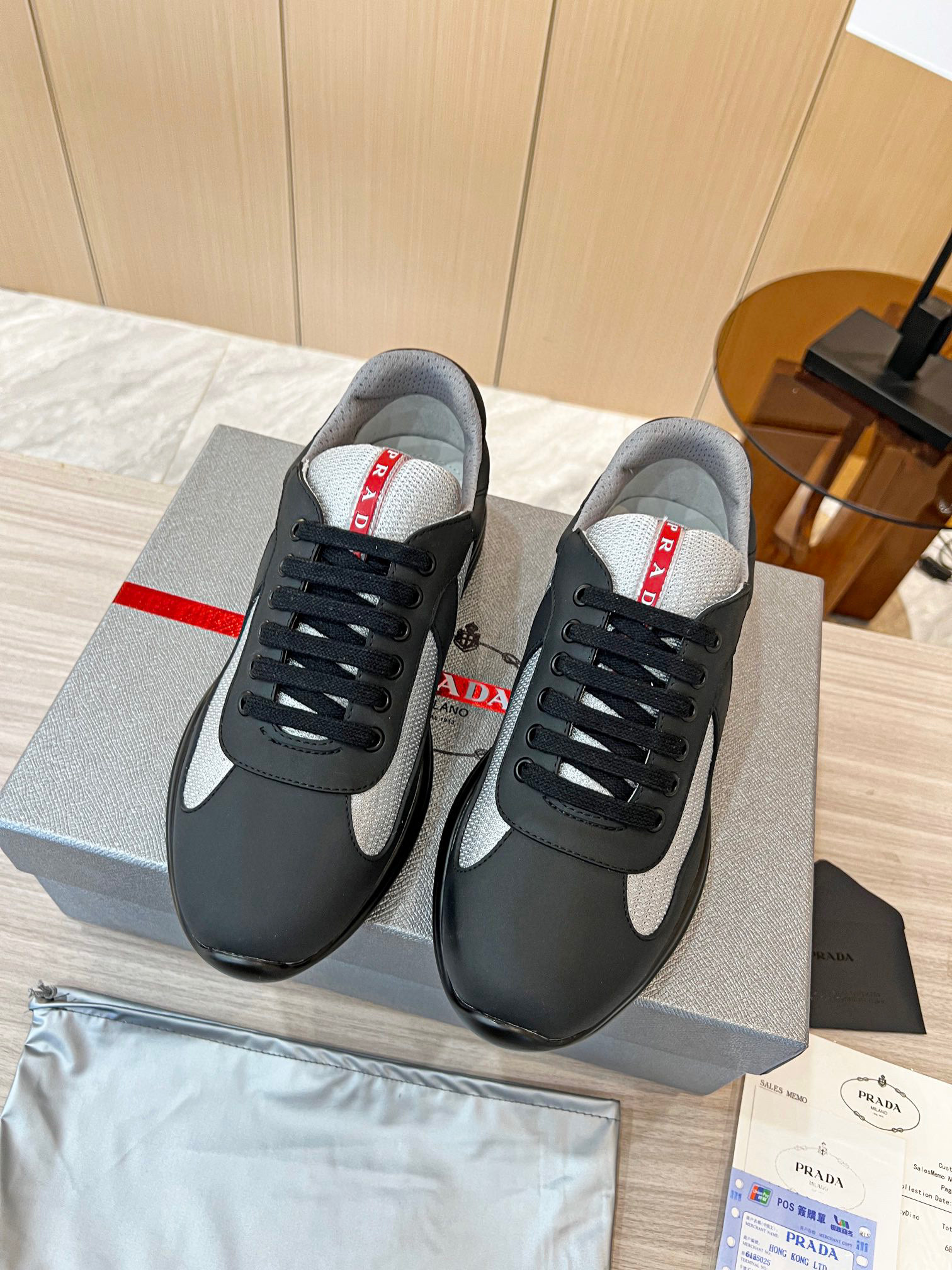 Prada America’s Cup Soft Rubber and Bike Fabric Sneakers Royal Blue 4E6500_3LLJ_F0V41_F_025