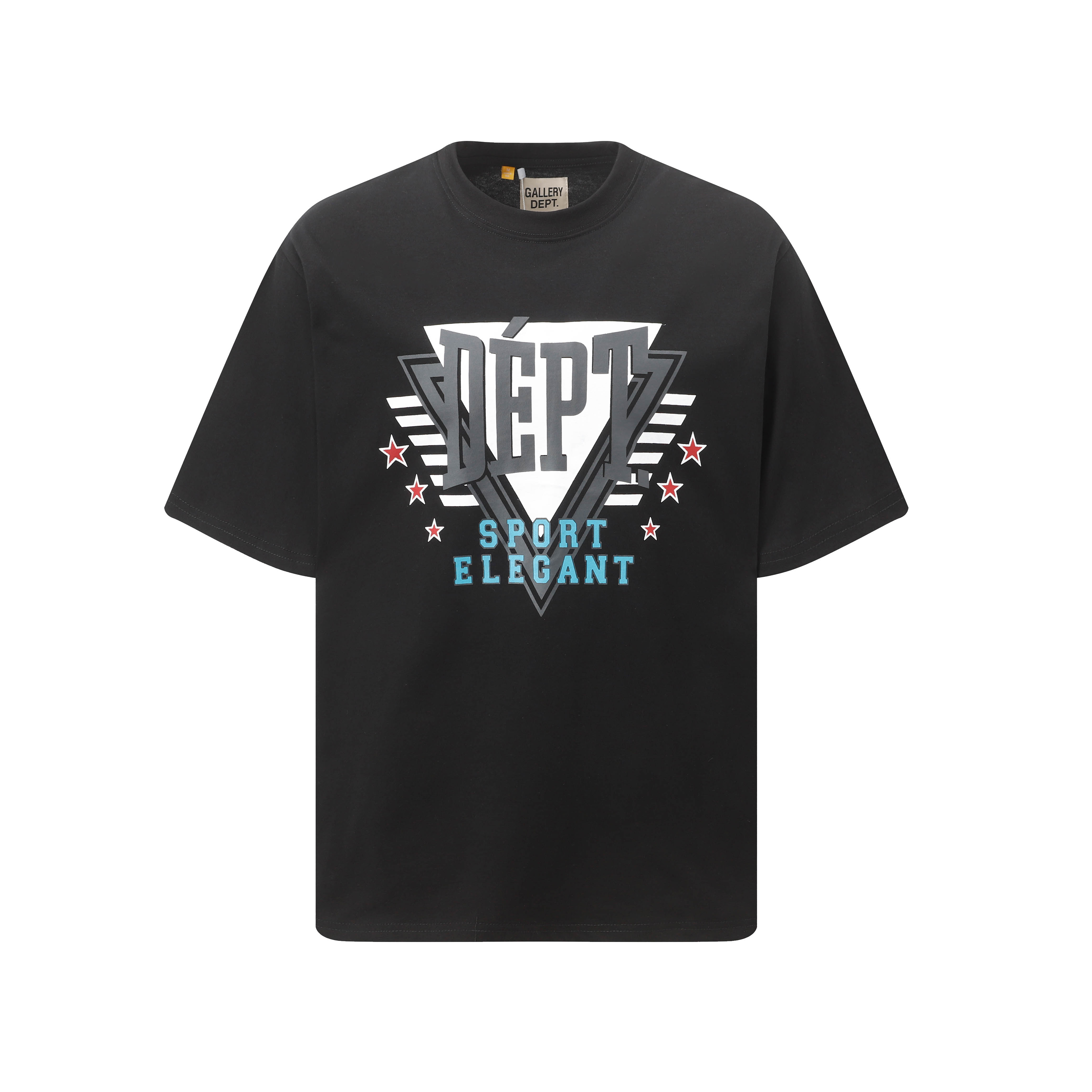 Gallery Dept. Print T-shirt Black D3295