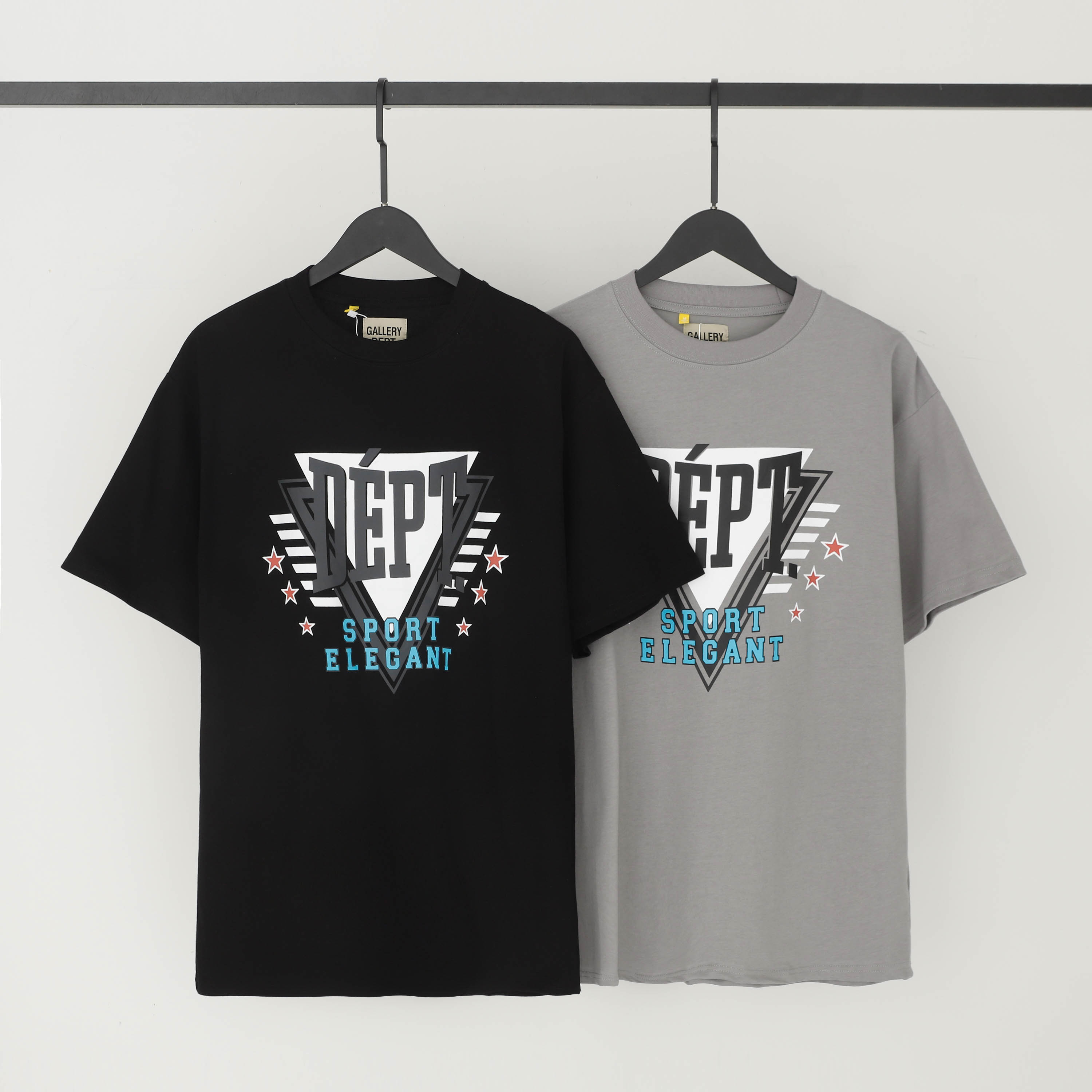 Gallery Dept. Print T-shirt Grey D3295