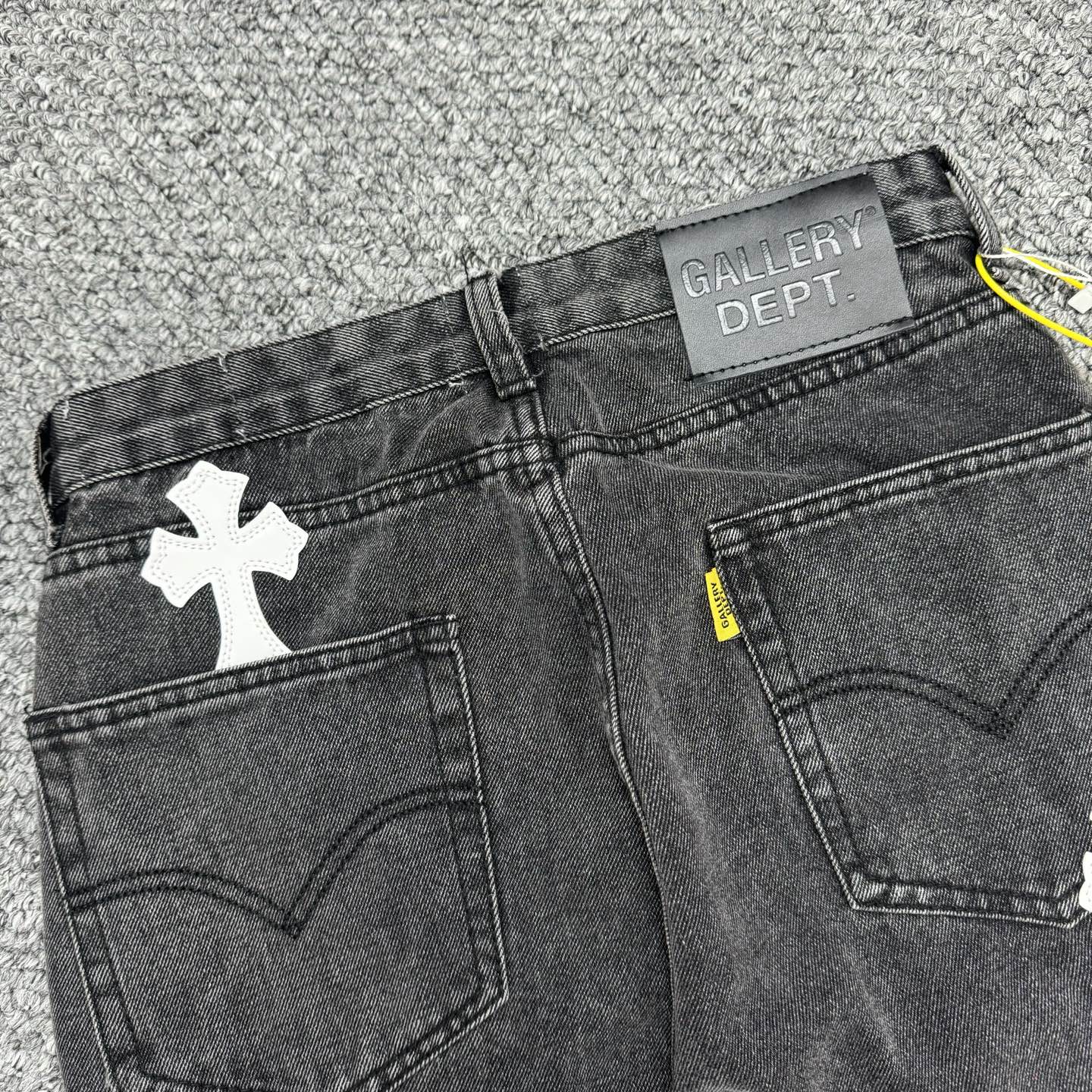 gallery dept. x Ch*0me He**ts denim pant sy00130